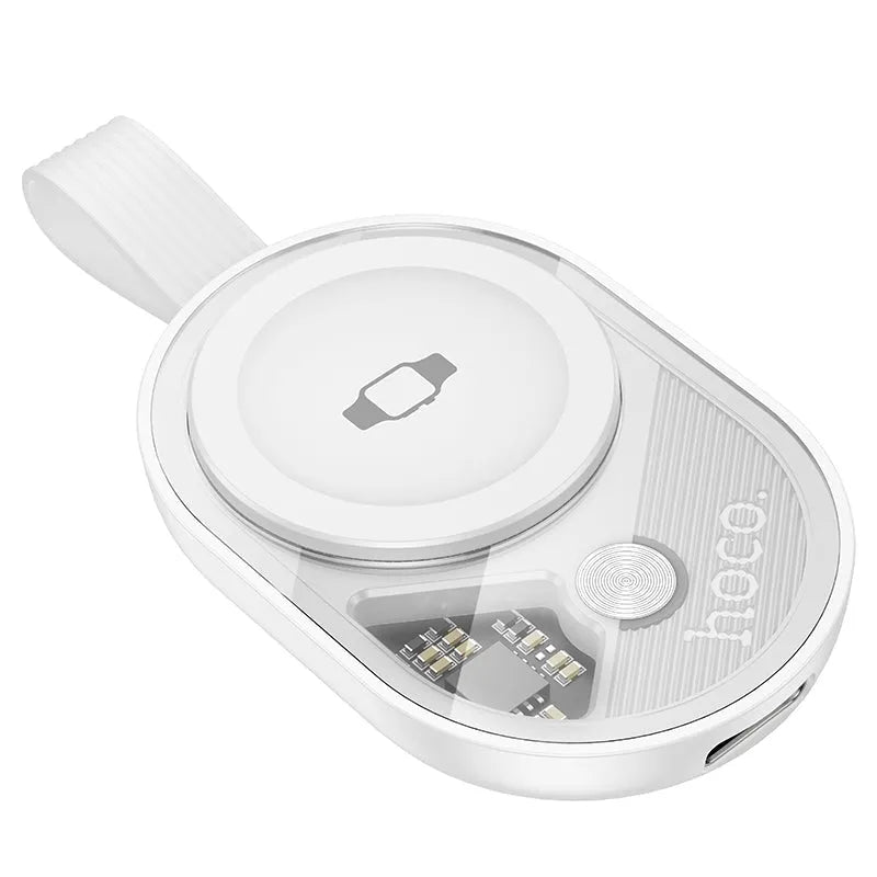 Hoco CW60 Whale Watch Wireless Charger For iWatch White