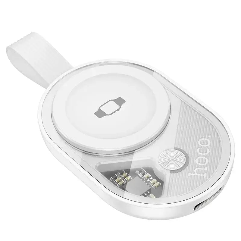 Hoco CW60 Whale Watch Wireless Charger For iWatch White