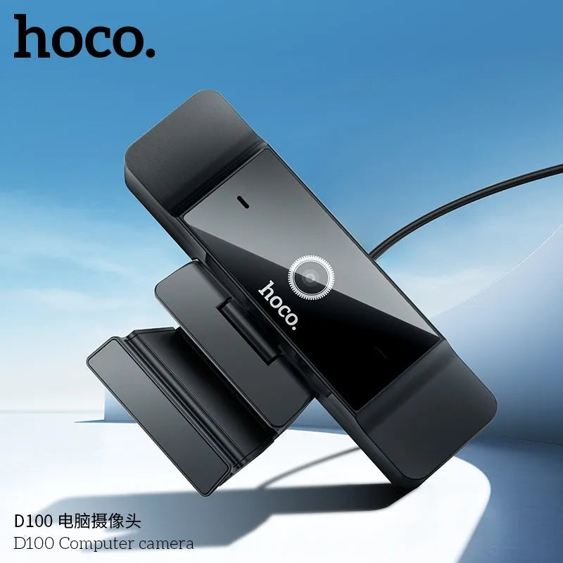 Hoco D100 Computer Auto Focus Web Camera Black
