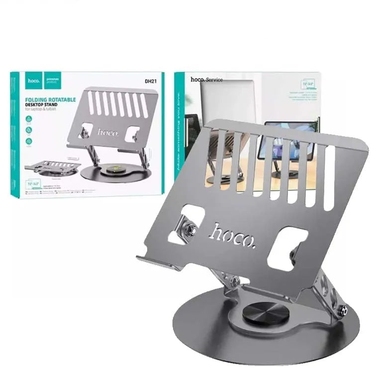 Hoco DH21 Leader Mini Rotating Notebook Stand Metal Gray