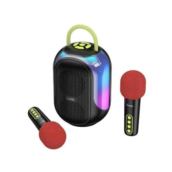 Hoco DS68 Cool RGB BT Speaker With Twin Microphones Black