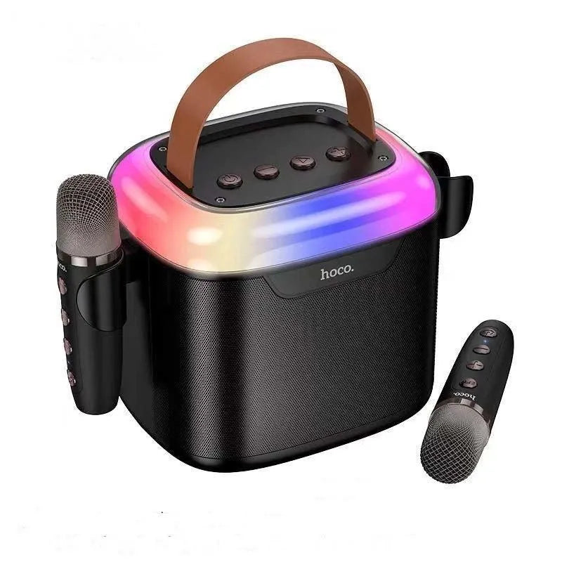 Hoco DS69 Vessel RGB BT Speaker With Twin Microphones Black