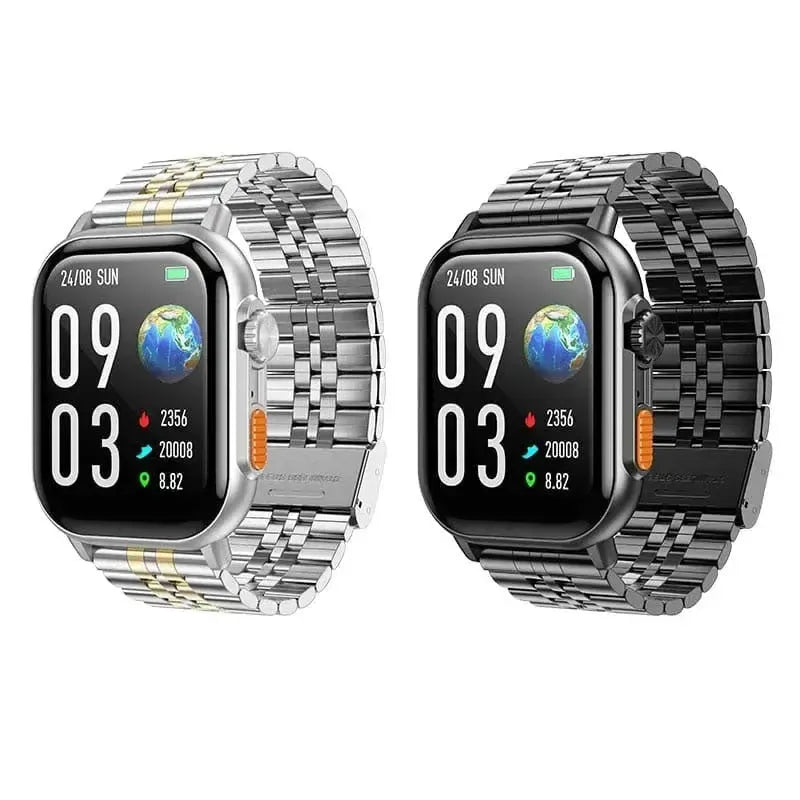 Hoco DYD02 Smart Metal Strap Sports Watch Call Version Black