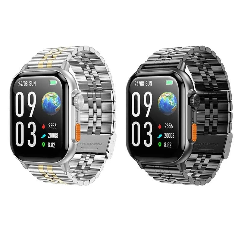 Hoco DYD02 Smart Metal Strap Sports Watch Call Version Black