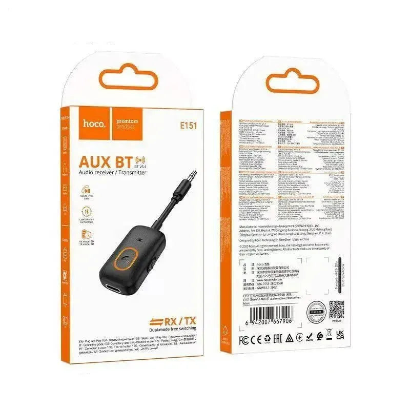 Hoco E151 Graceful AUX BT Audio RX / TX Receiver