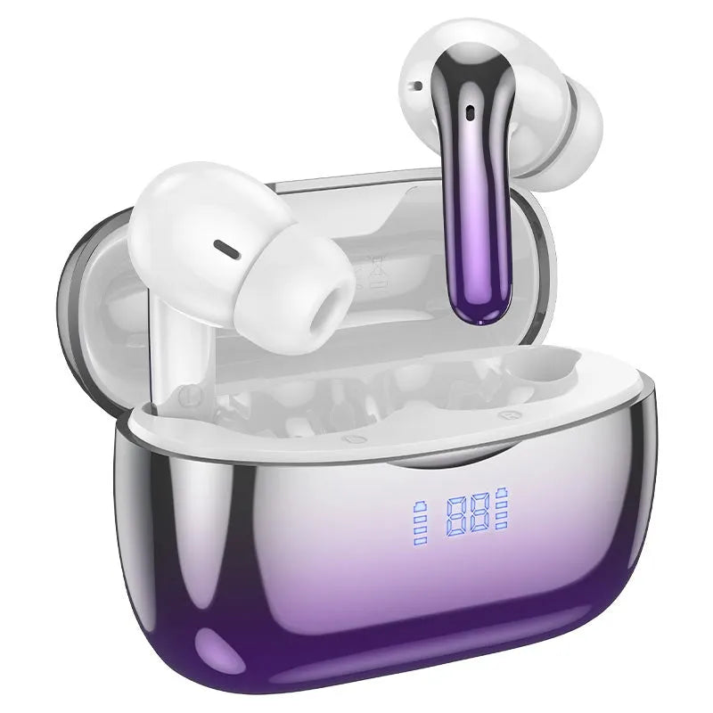 Hoco EQ16 Shine True Wireless ANC+ENC Noise Reduction BT Headset Purple