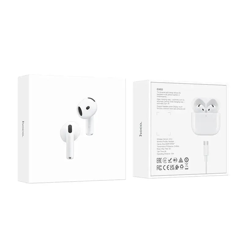 Hoco EW83 4th Gen True Wireless Stereo Headset White