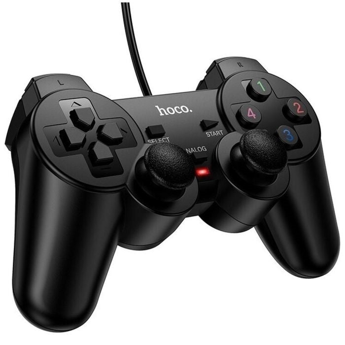 Hoco GA3 Fast Link PC Wired Game Controller Black