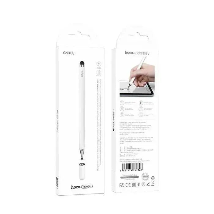 Hoco GM103 Smooth Series Universal Active Stylus Pen White