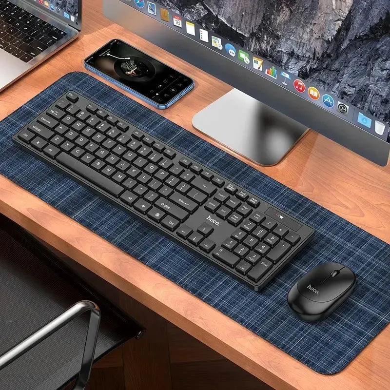 Hoco GM17 Professional Wireless Keyboard And Mouse Set Black English Version