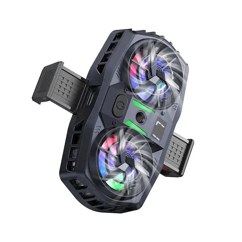 Hoco GM36 Mustango Mobile Phone Dual Cooler Black