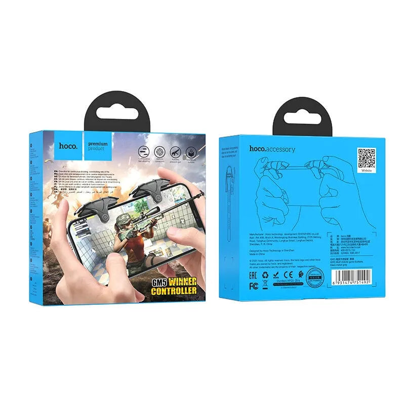 Hoco GM5 Wolf Mobile Game Buttons Black
