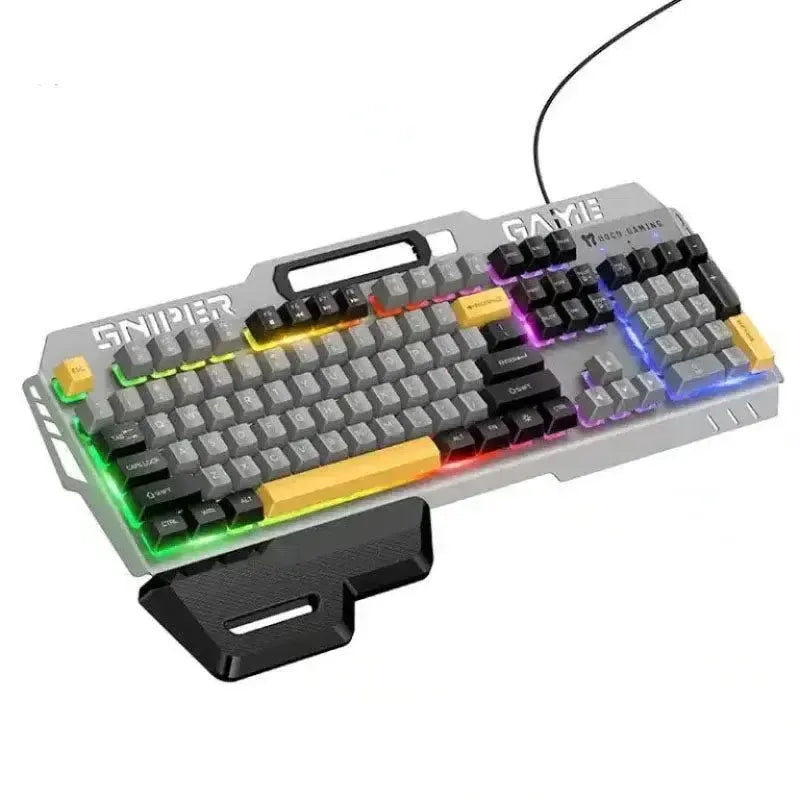 Hoco GM702 Vistoso Wired Gaming Keyboard English Version Black