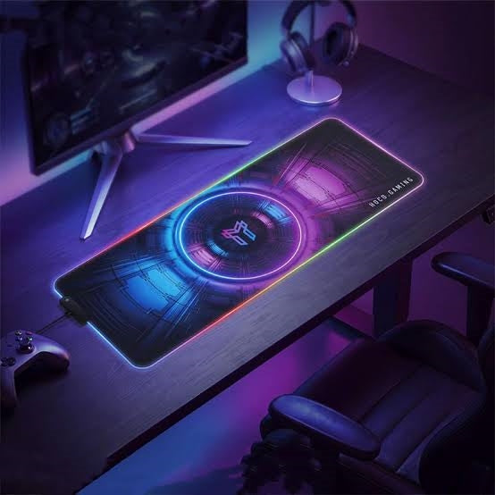 Hoco GM864 Edge Gaming Luminous Keyboard & Mouse Pad 300*800mm