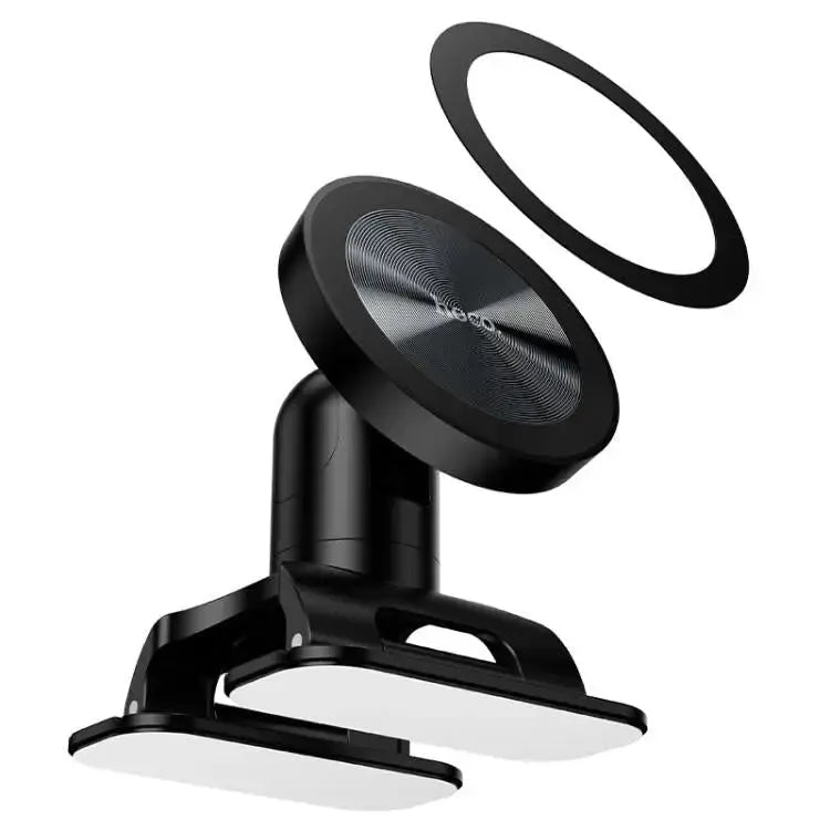 Hoco H97 Eminent Ring Magnetic Car Holder Center Console Black