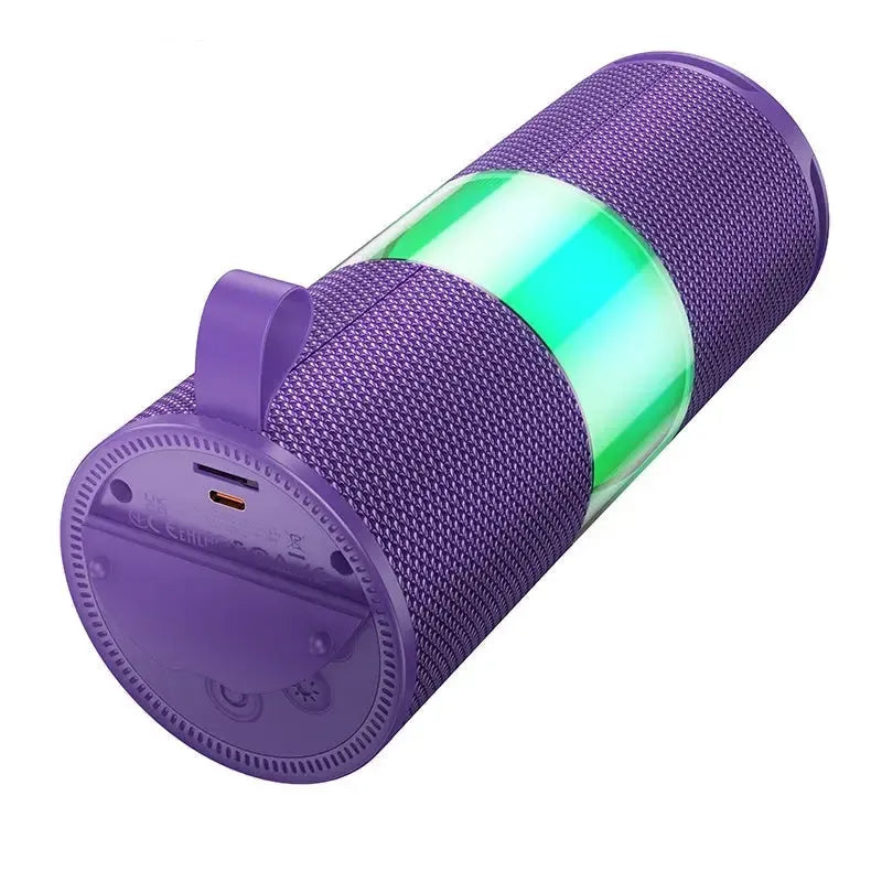 Hoco HC29 Halo RGB Sports BT Speaker 15W Army Purple