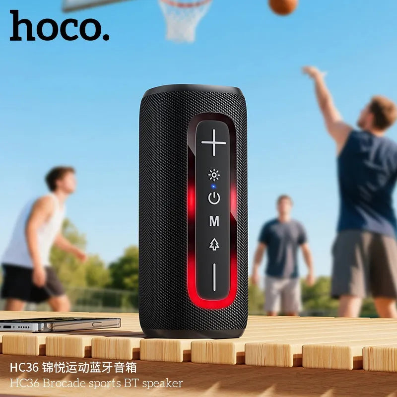 Hoco HC36 Brocade Sports Portable High Quality BT Speaker Black