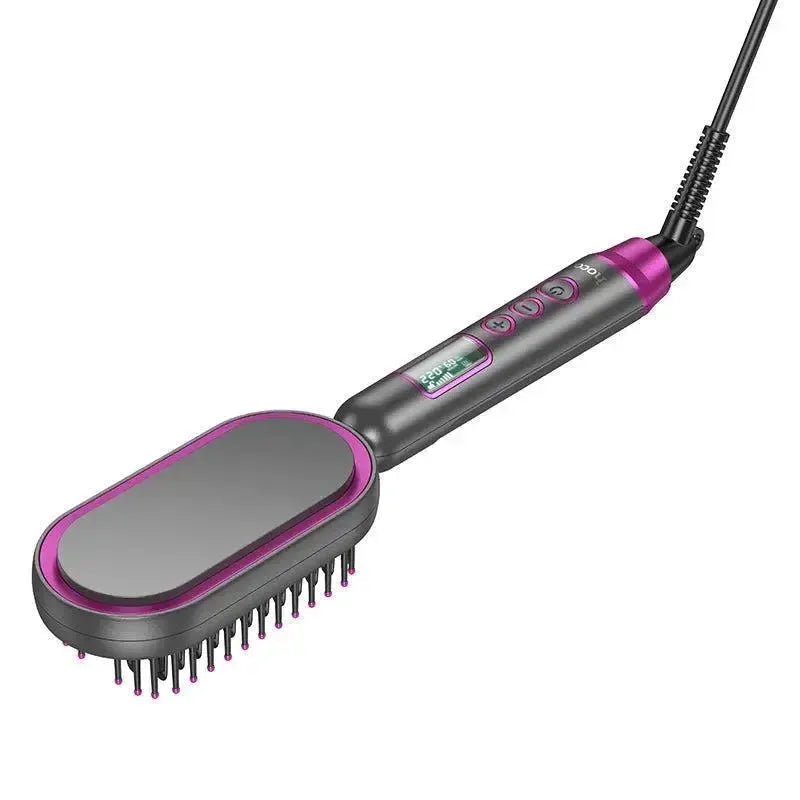 Hoco HP44 Electric Straightening Hair Comb With Digital Display EU