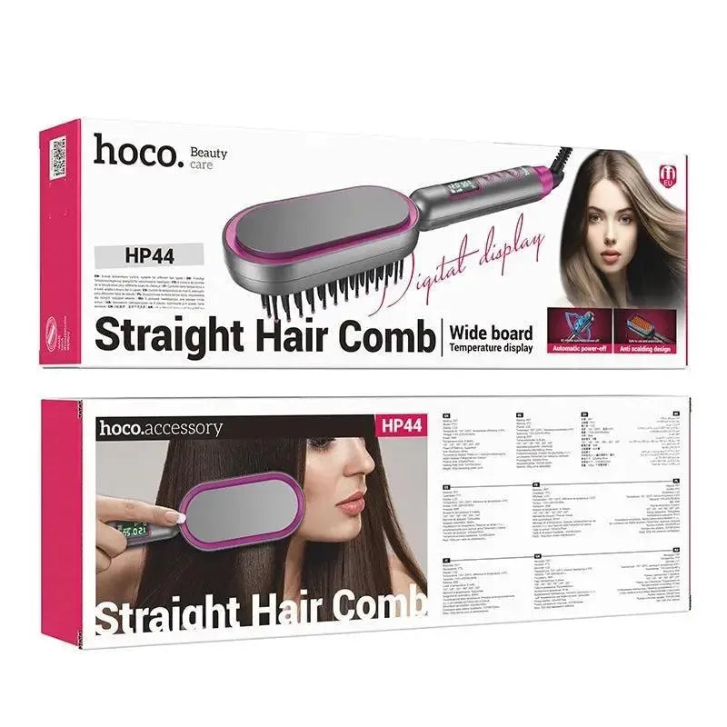 Hoco HP44 Electric Straightening Hair Comb With Digital Display EU