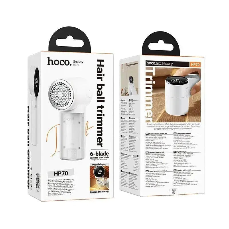 Hoco HP70 Digital Cloth Lint Ball Trimmer White