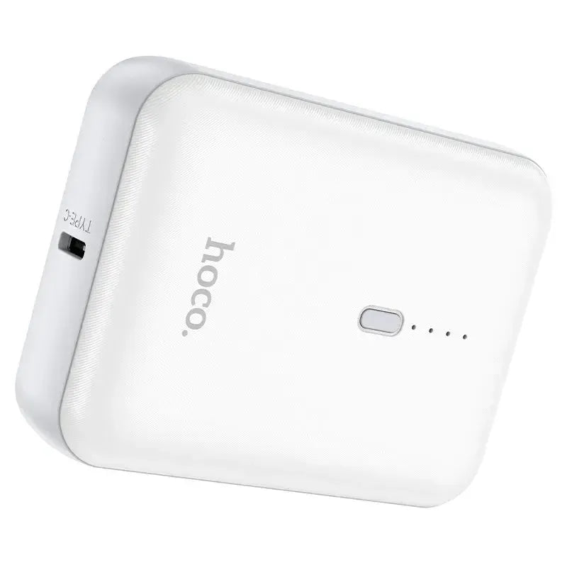 Hoco J96 Strider LED Indicator Mini Power Bank 5000 mAh White