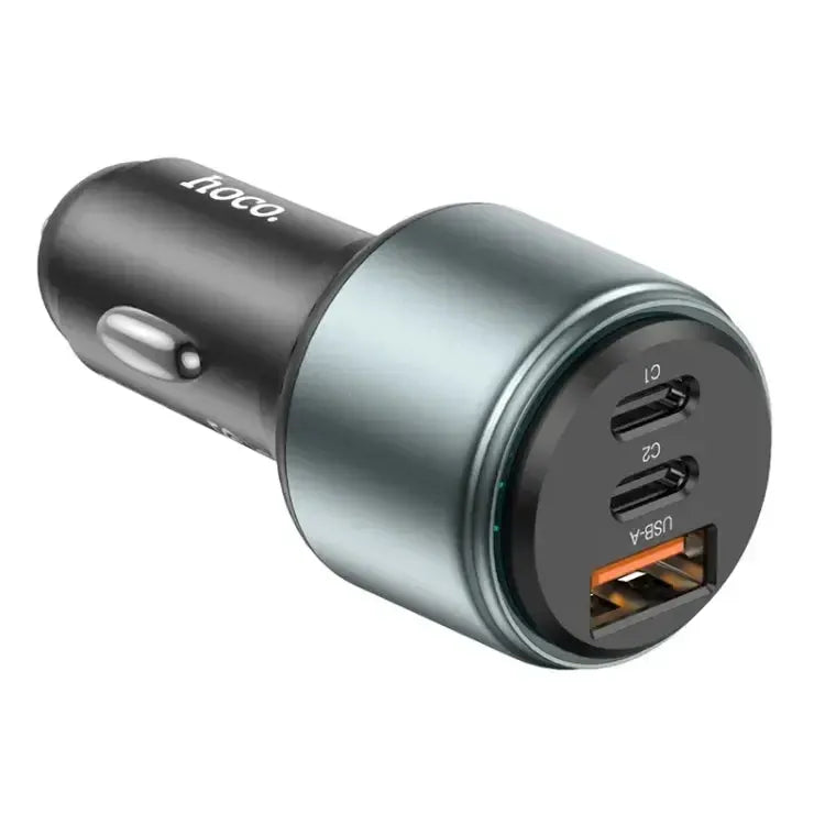 Hoco NZ9 Galloper 95W 3 Port 2C1A Car Charger Black