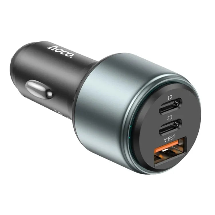 Hoco NZ9 Galloper 95W 3 Port 2C1A Car Charger Black