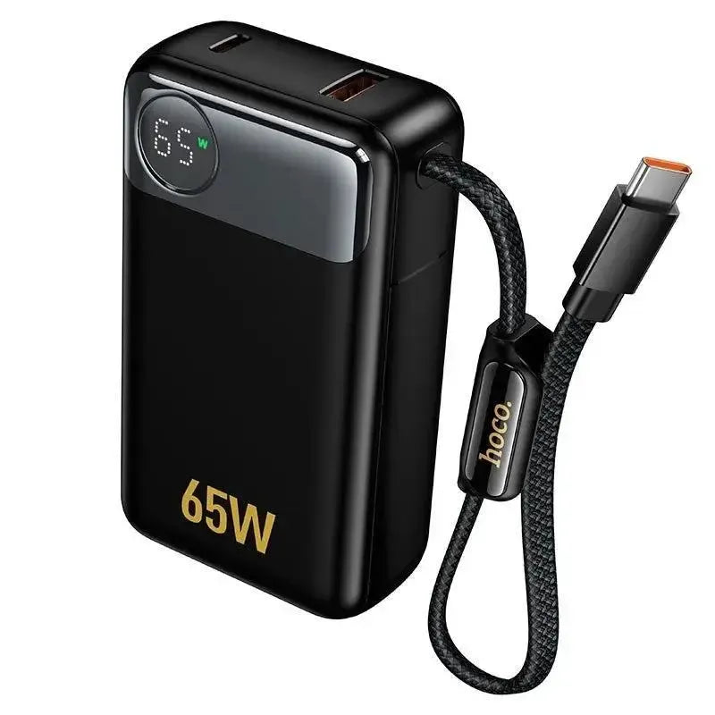 Hoco Q53 Skillful Ultra Small PD 65W Power Bank 12000mAh Black