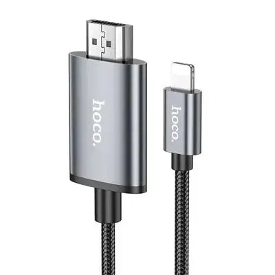 Hoco UA27 HD On-Screen iP to HDMI Cable Gray