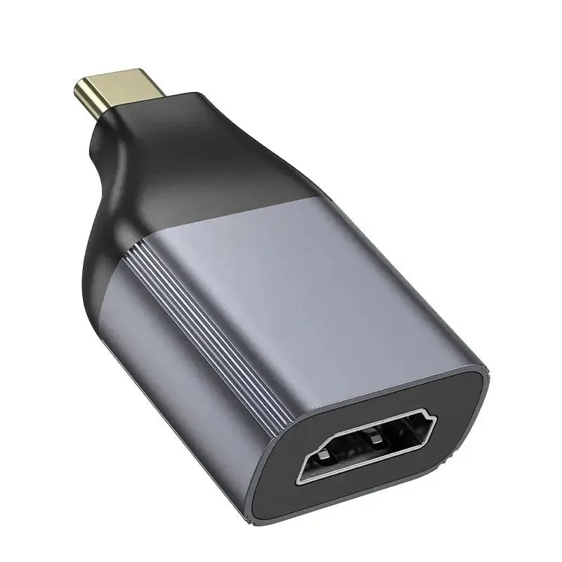 Hoco UA33 Type-C To HDTV Adapter Metal Grey