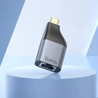 Hoco UA35 Type-C to RJ45 Adapter Grey