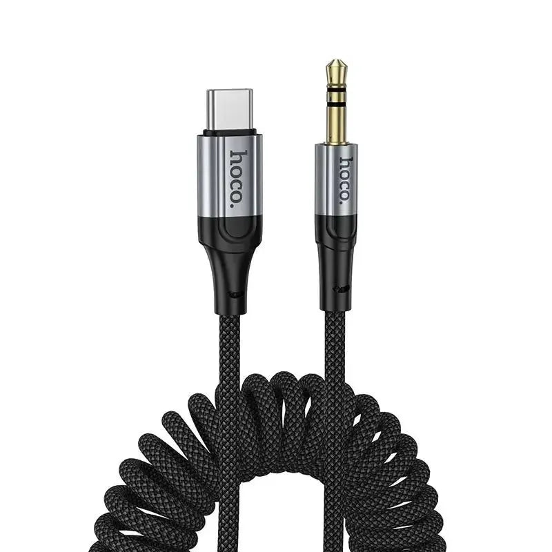 Hoco UPA33B Nuevo Digital Type-C To 3.5mm Audio Conversion Cable 1.5m Black