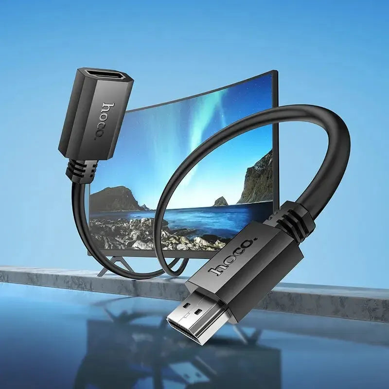 Hoco US13 HDMI Male To HDMI Female HD Extension Cable L=2M