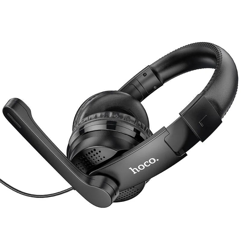 Hoco W103 Magic Tour With Omni-Directional Microphone Gaming Headset Black