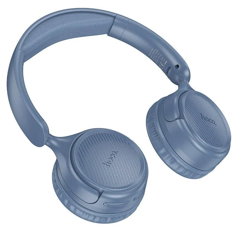 Hoco W66 Wave TF Card BT V5.4 Headphones 32H Blue