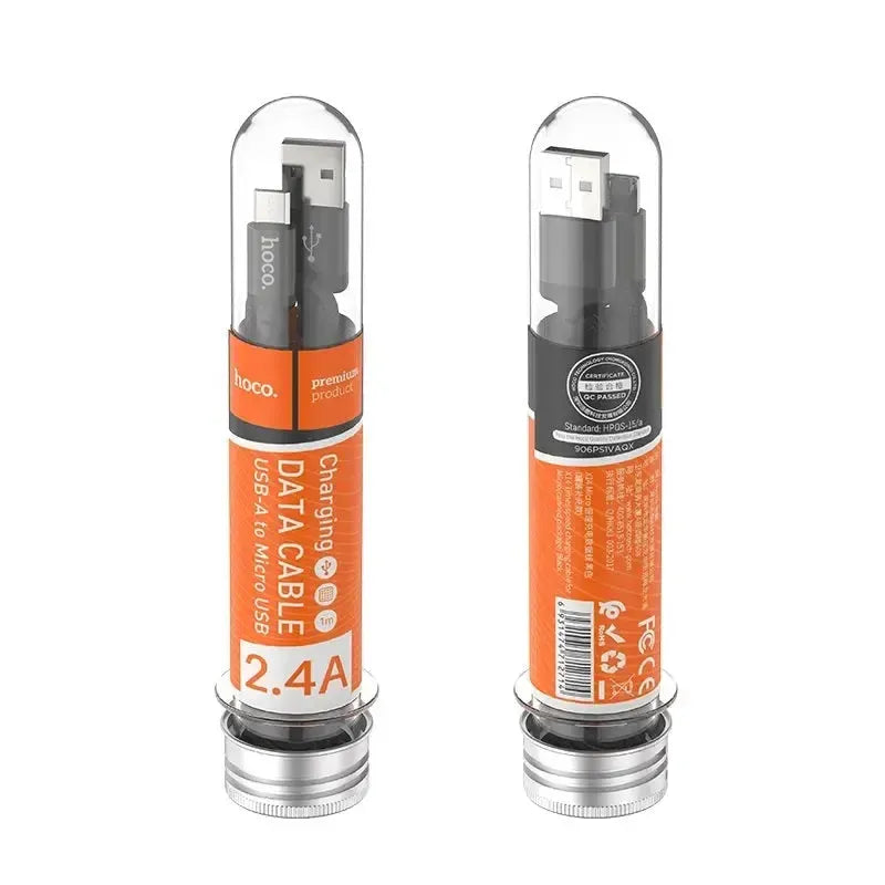 Hoco X14 Fast Charging Micro Cable 1M Black