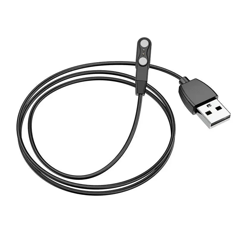 Hoco Y32 Smart Watch Wireless Charger Cable Black