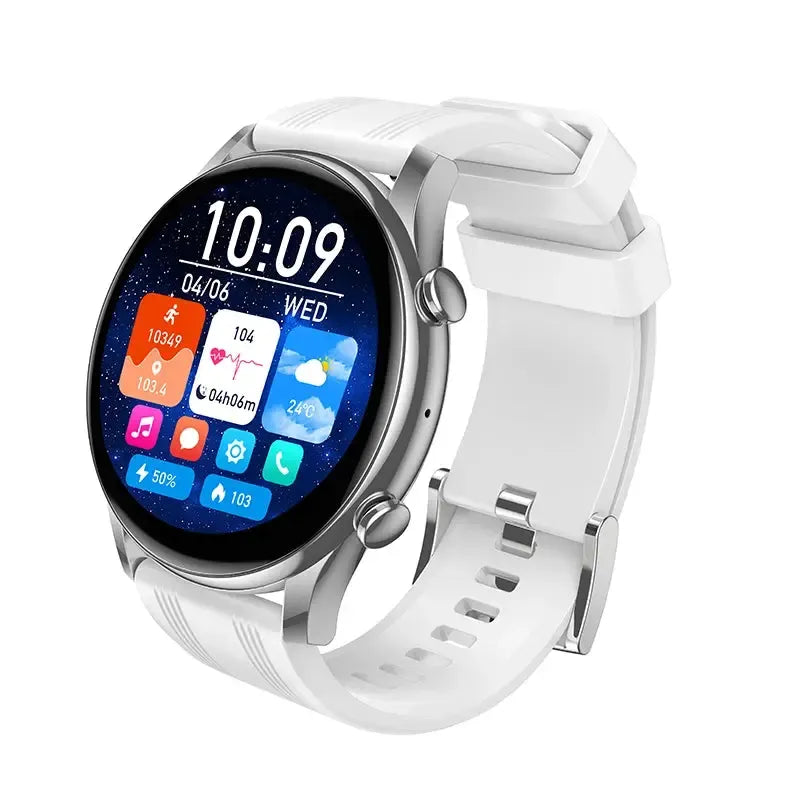 Hoco Y38 AMOLED Ultra Thin IP67 Smart Watch Call Version Silver