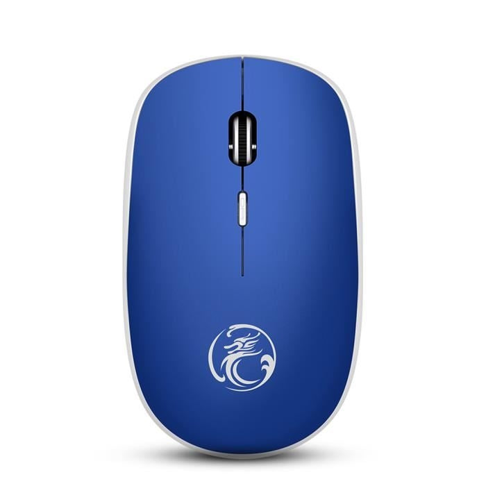 iMICE G-1600 Plus 2.4g Silent Slim Wireless Mouse Blue-www.firsthelptech.ie
