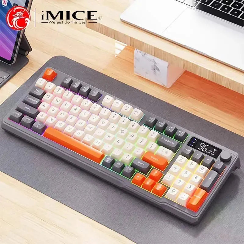 IMICE AK-100 Wired Colourful Atmosphere Gaming Keyboard
