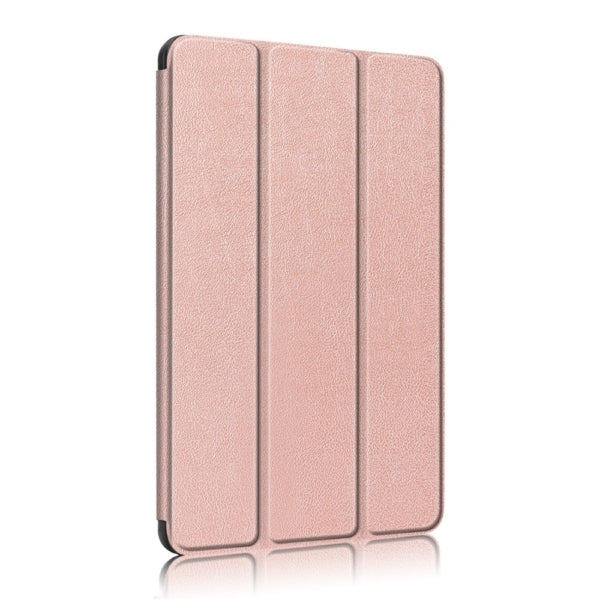 For Apple iPad 10.2'' 2020/2019 7th Gen Tri Fold Pen Slot Wallet Case Rose Gold-www.firsthelptech.ie