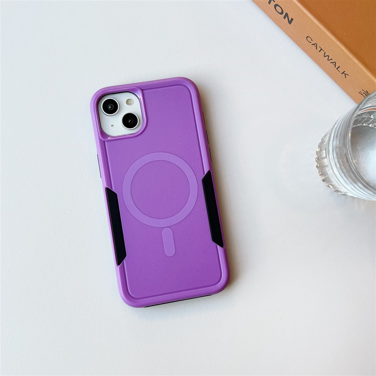 For Apple iPhone 12 / 12 Pro Magsafe Symmetry Exploiter Case Purple-www.firsthelptech.ie