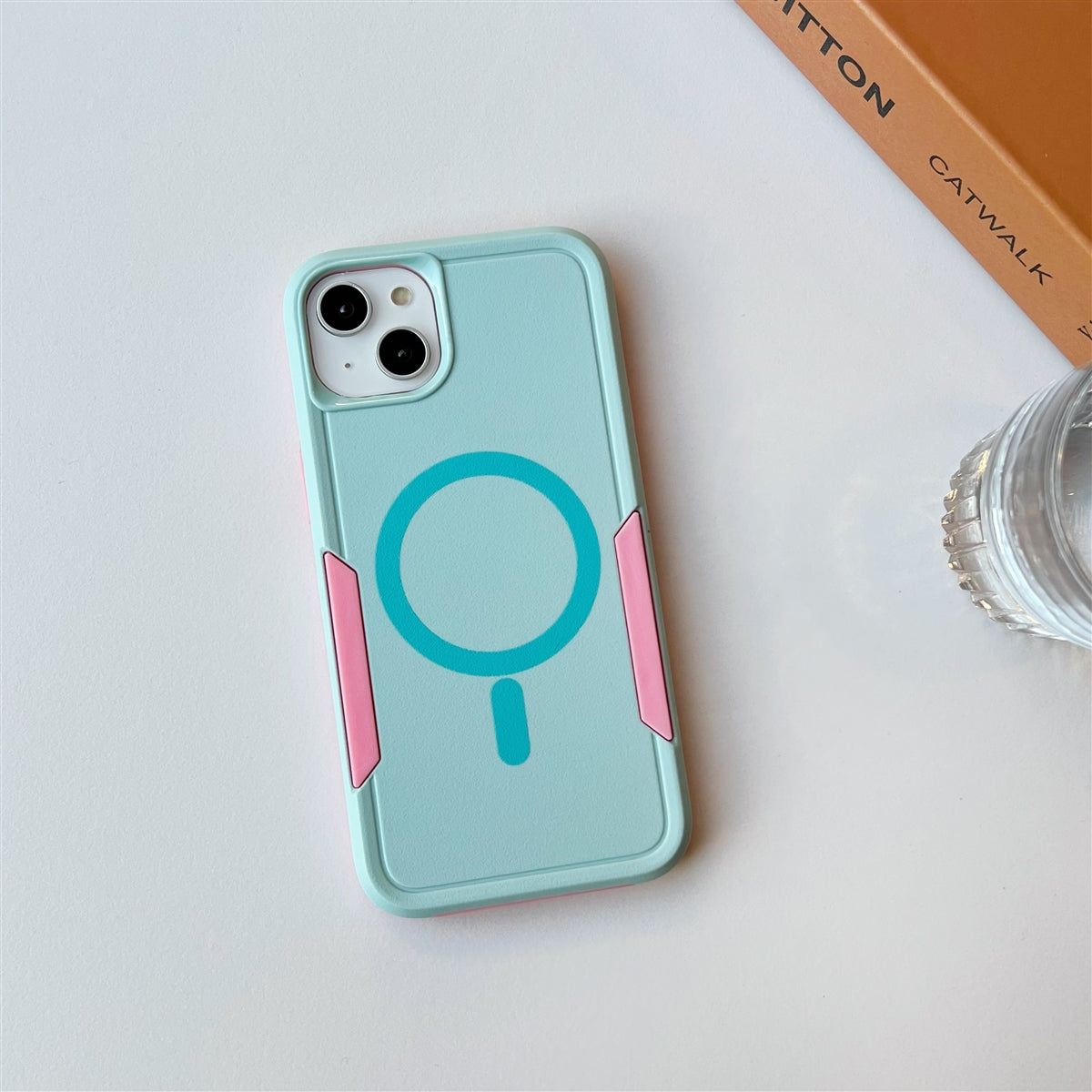 For Apple iPhone 15 Magsafe Symmetry Exploiter Case Green-www.firsthelptech.ie