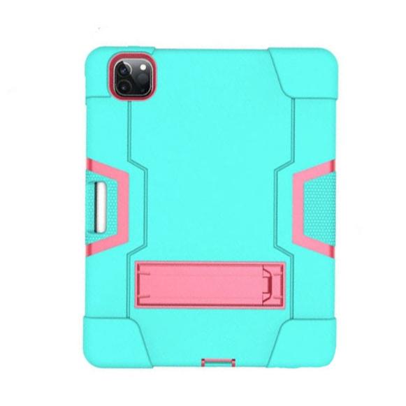 For Apple iPad 6th / 5th 2018 / 2017 & iPad Air 1 & 2 9.7 inch Hard Case Survivor with Stand Midnight Green-www.firsthelptech.ie