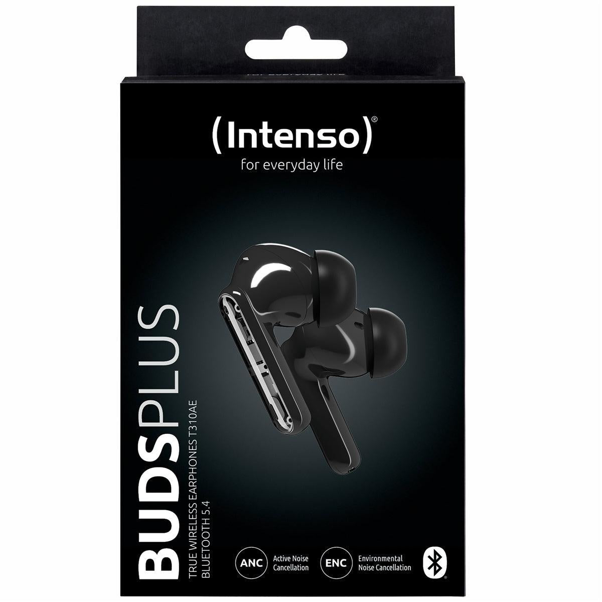 Intenso TWS Earphone Buds Plus T312AE BT 5.4 ANC & ENC Black