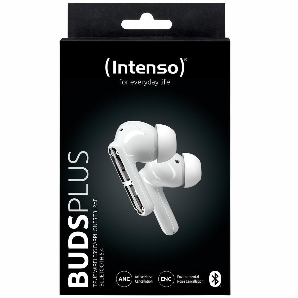 Intenso TWS Earphone Buds Plus T312AE BT 5.4 ANC & ENC White