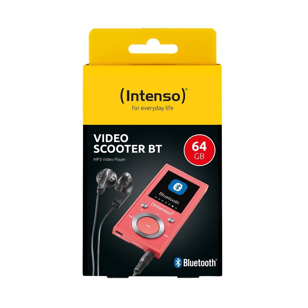 Intenso Video Scooter BT MP3 Video Player - 64 GB Pink