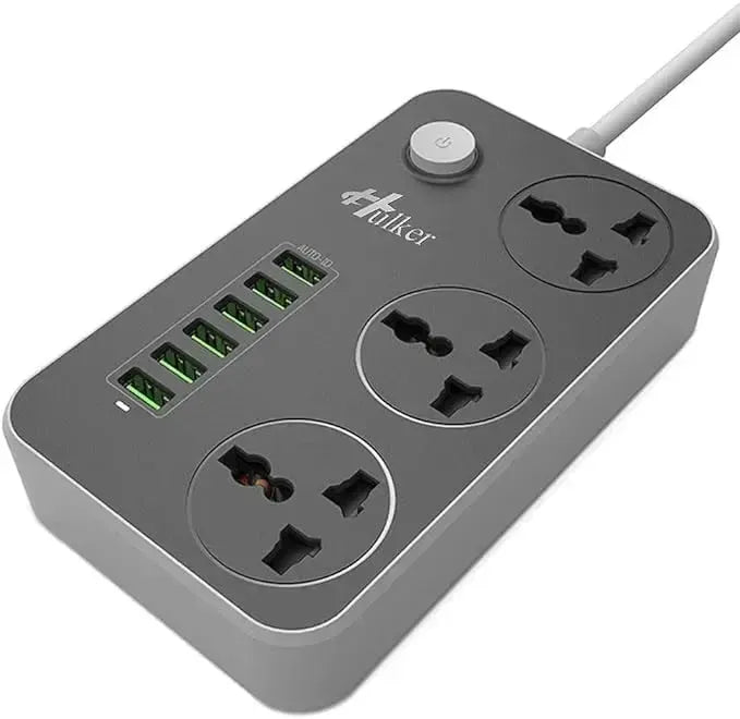 LDNIO SC3604 UK Power Strip with 3 AC Sockets + 6 USB Ports