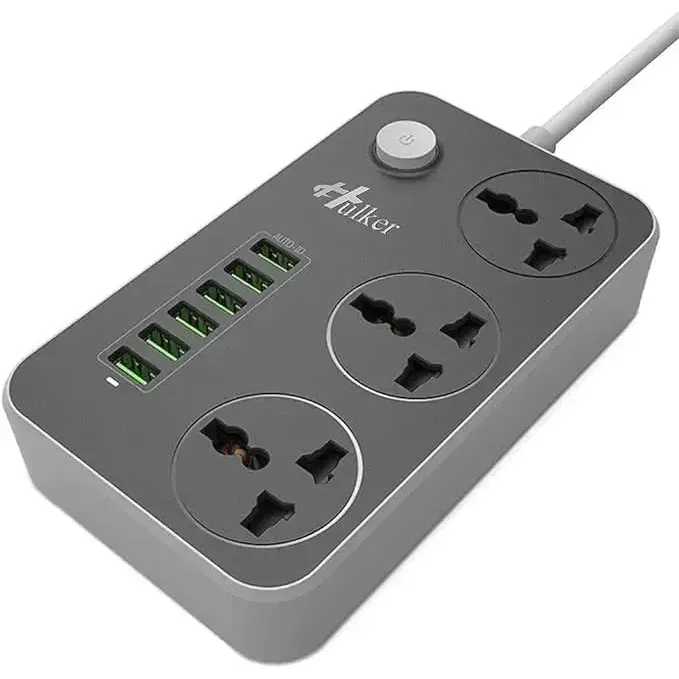 LDNIO SC3604 UK Power Strip with 3 AC Sockets + 6 USB Ports