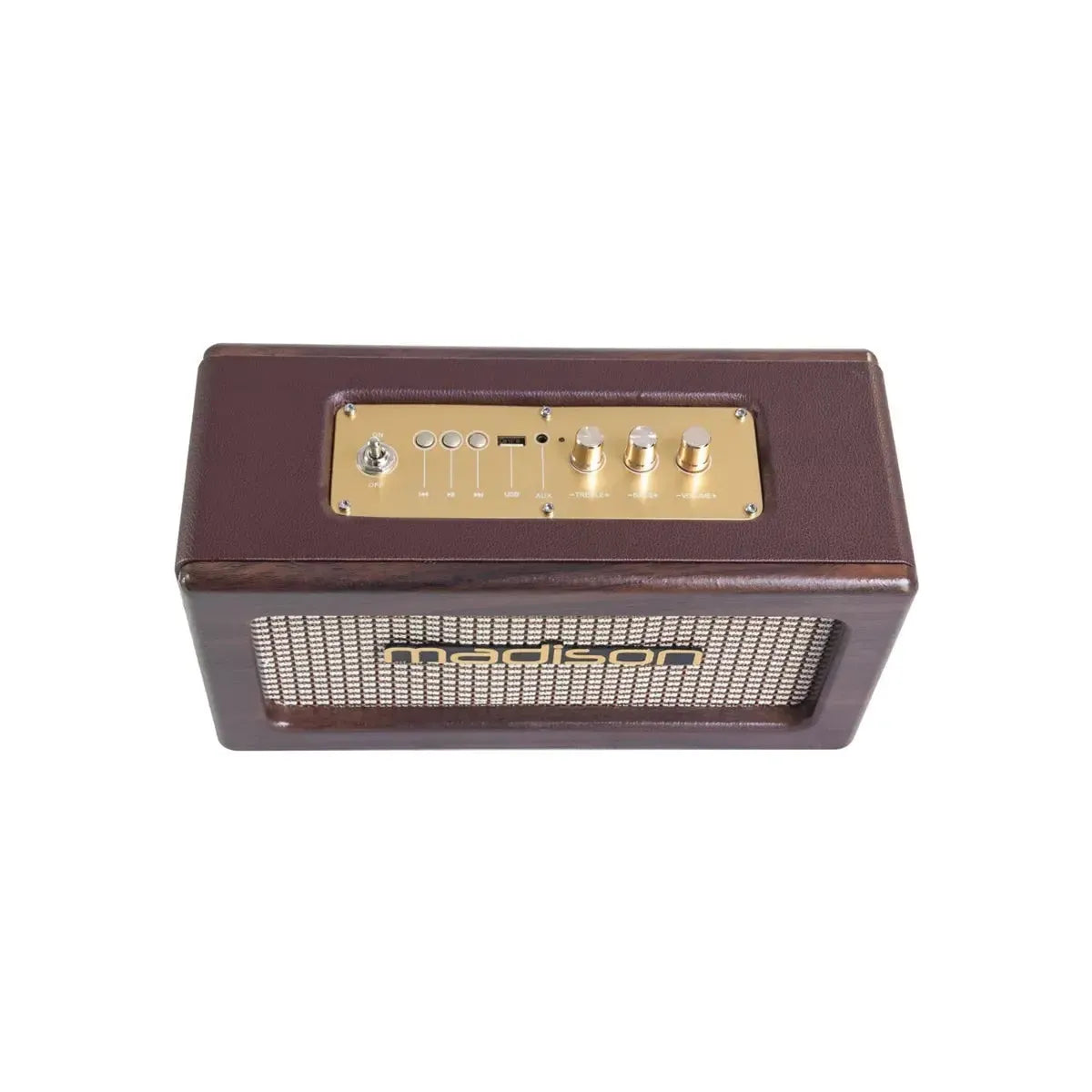 Madison FREESOUND-VINTAGE-WD 10-7086 Portable Bluetooth Vintage Speaker Box With USB Input 10W